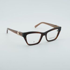 Longchamp LO2762 238 Eyeglasses Brown 51mm Cat Eye Frame